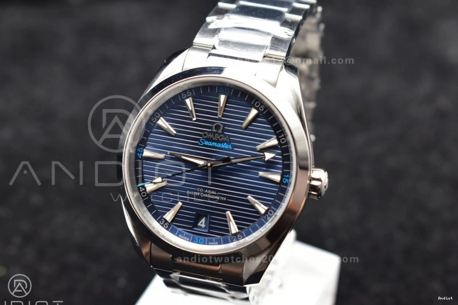 A8900 SS On Dial SS 150M Terra Blue Bracelet Aqua 1:1 Best VSF Edition 0303